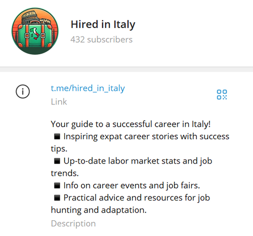 Hired in Italy